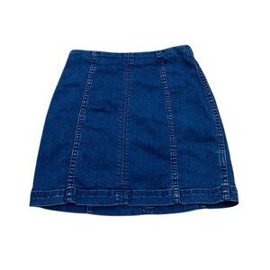 Women’s Free people Skirt blue denim 2010s